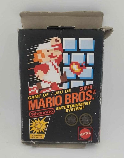 Super Mario Bros En Boite Mattel Canadien Nintendo NES NINTENDO