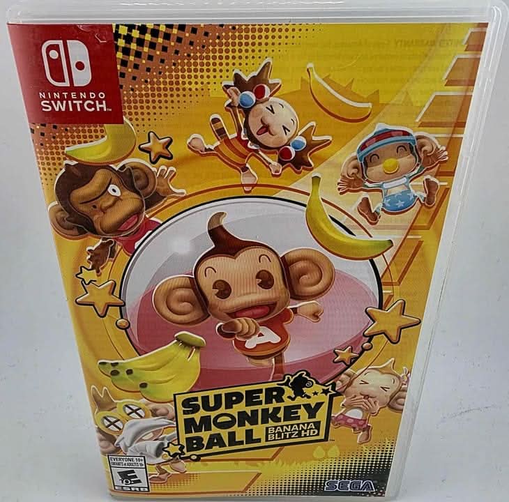 Super Monkey Ball: Banana Blitz HD Nintendo Switch jeux video game-x