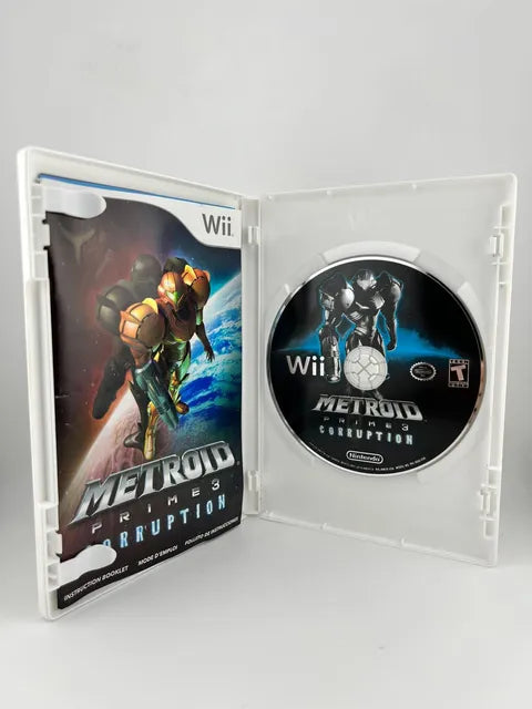 Metroid Prime 3 Corruption Nintendo WII