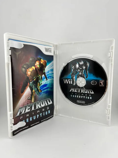 Metroid Prime 3 Corruption Nintendo WII