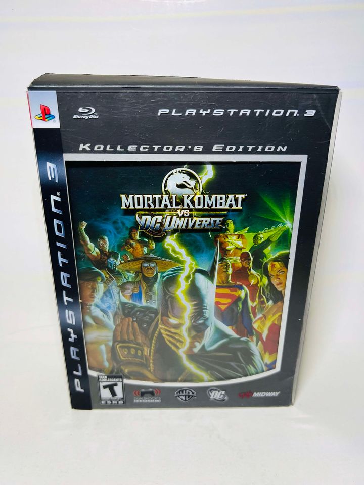 Mortal Kombat vs. DC Universe Kollector's Edition PLAYSTATION 3 PS3 - jeux video game-x