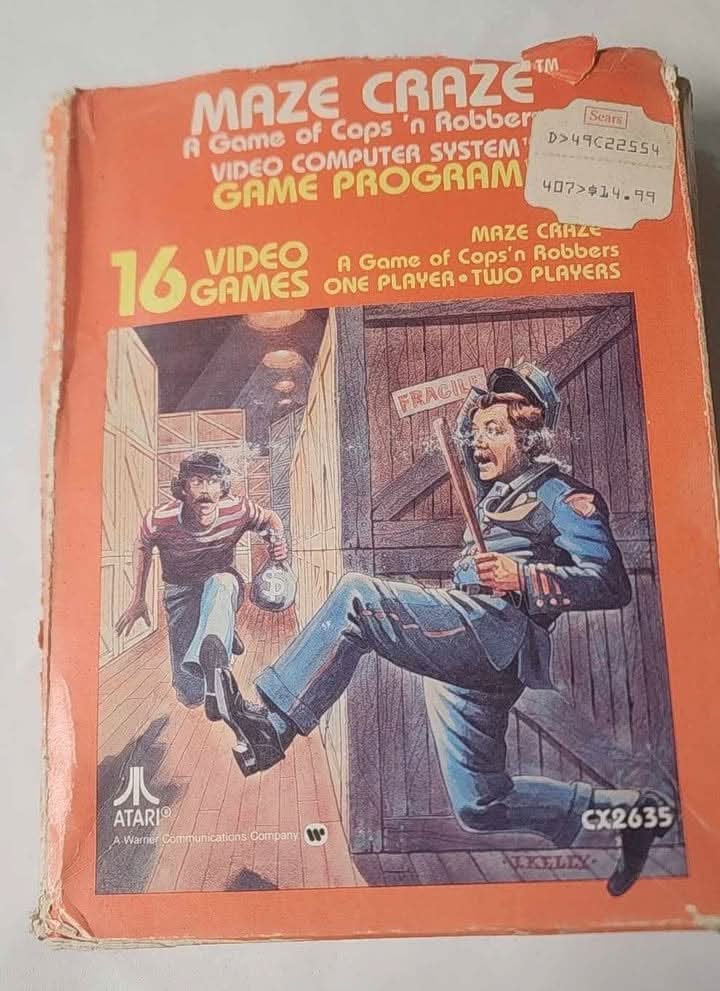 MAZE CRAZE ATARI 2600 atari