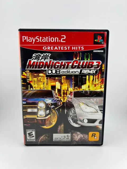 Midnight Club 3 Dub Edition Remix Greatest Hits Playstation 2 PS2