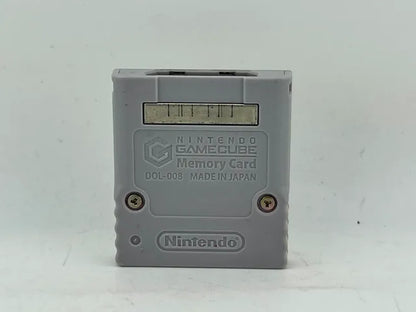 Carte Memoire Nintendo Gamecube Ngc 59 Blocks Officielle