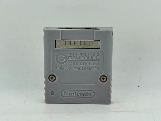 Carte Memoire Nintendo Gamecube Ngc 59 Blocks Officielle
