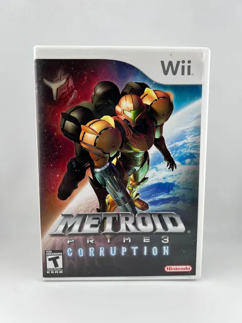 Metroid Prime 3 Corruption Nintendo WII