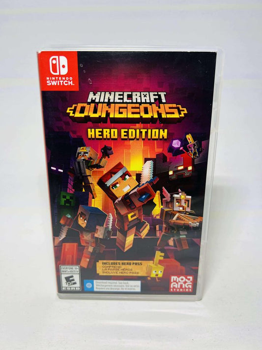 MINECRAFT DUNGEONS HERO EDITION NINTENDO SWITCH - jeux video game-x