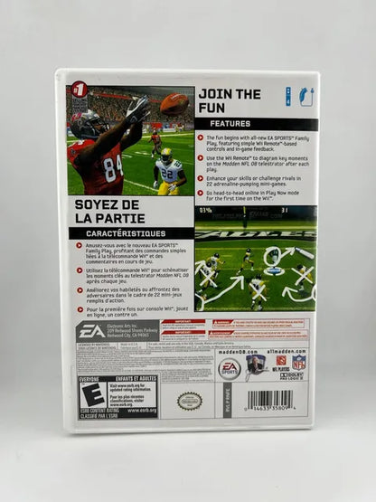 Madden NFL 08 Nintendo Wii
