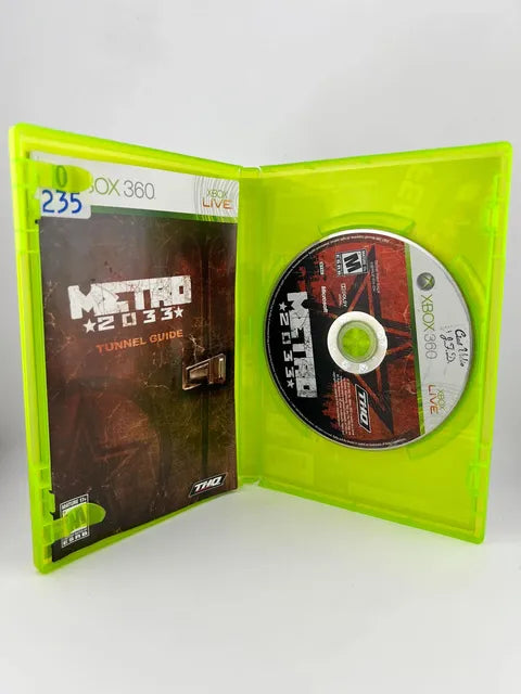 Metro 2033 Xbox 360 X360