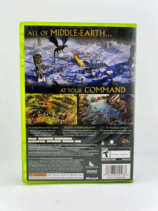 The Lord of the Rings: The Battle for Middle-Earth II 2 Xbox 360 X360