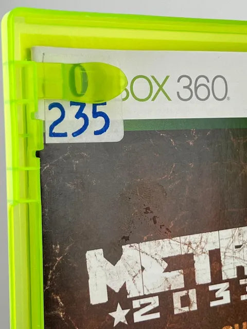Metro 2033 Xbox 360 X360