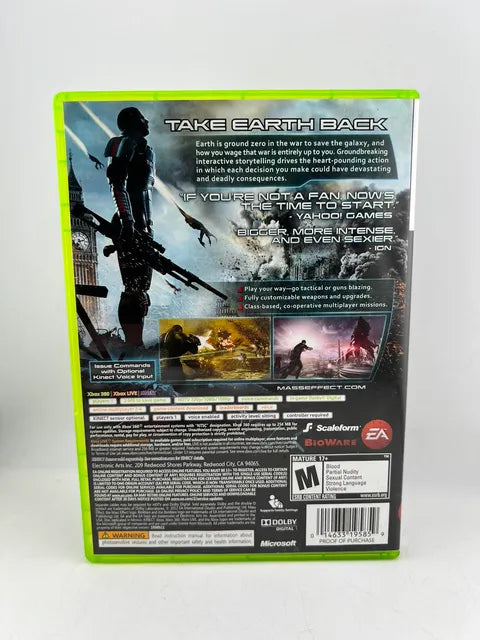Mass Effect 3 Xbox 360 X360