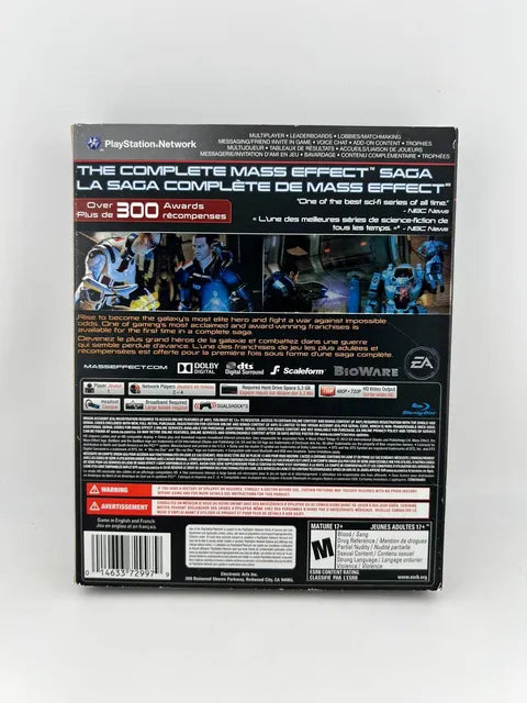 Mass Effect Trilogy Playstation 3 PS3