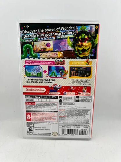 Super Mario Bros. Wonder Nintendo Switch