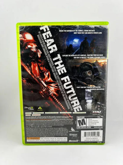 Metro 2033 Xbox 360 X360