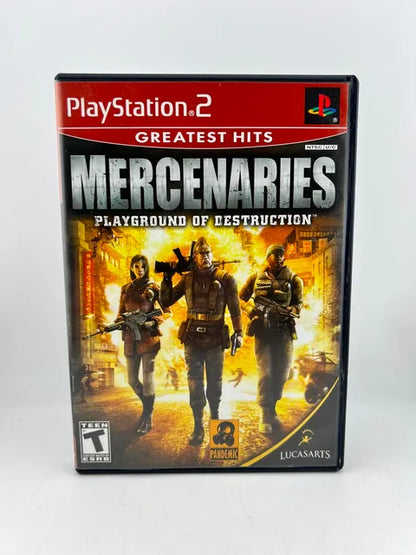 Mercenaries Greatest Hits Playstation 2 PS2
