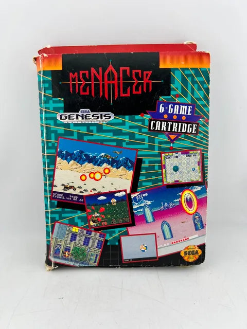 Menacer: 6-Game Cartridge Sega Genesis SG