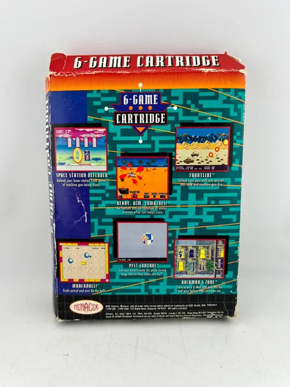 Menacer: 6-Game Cartridge Sega Genesis SG