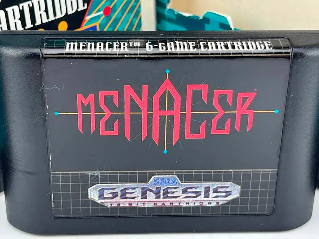 Menacer: 6-Game Cartridge Sega Genesis SG