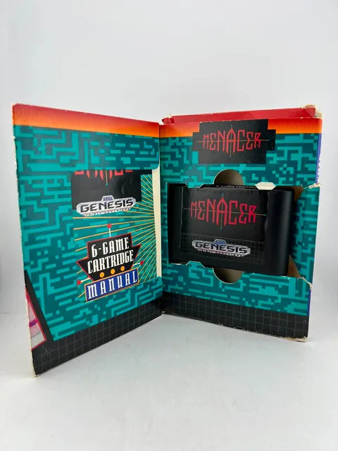 Menacer: 6-Game Cartridge Sega Genesis SG