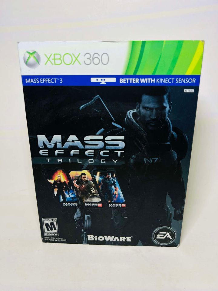 MASS EFFECT TRILOGY XBOX 360 X360 - jeux video game-x