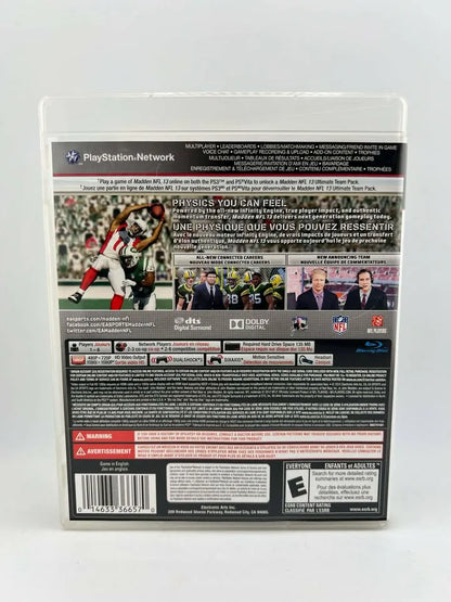 Madden NFL 13 Playstation 3 PS3