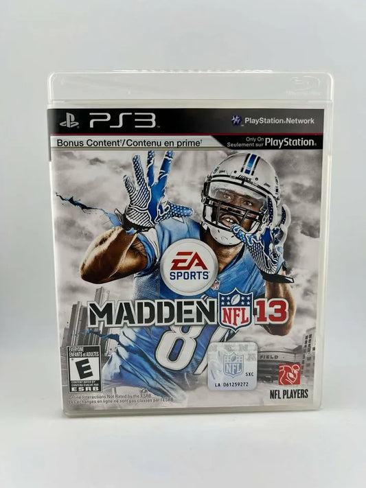 Madden NFL 13 Playstation 3 PS3