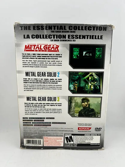 Metal Gear Solid Essential Collection Playstation 2 PS2