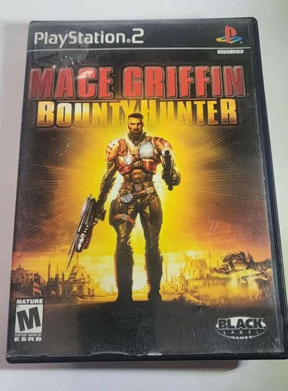 Mace Griffin Bounty Hunter Playstation 2 PS2 black label games