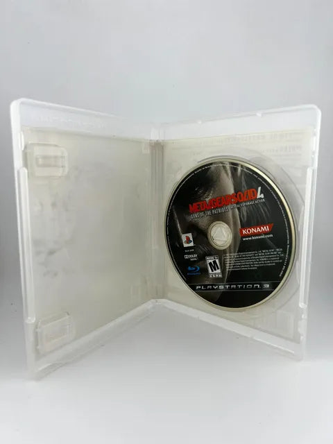 Metal Gear Solid 4 Guns of the Patriots Playstation 3 PS3