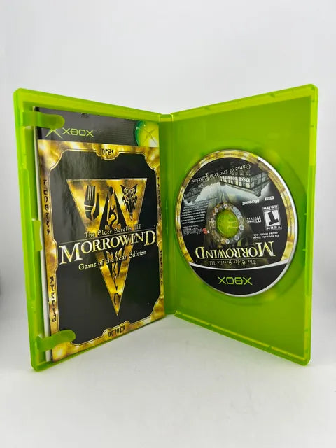 The Elder Scrolls III 3 Morrowind Game of the Year Xbox