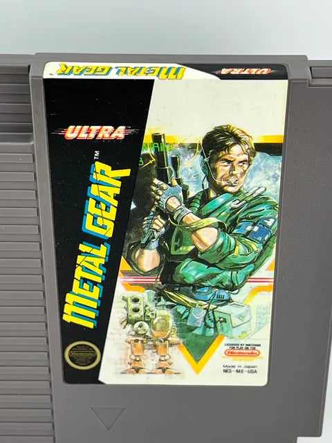 Metal Gear Nintendo NES