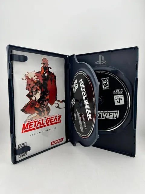 Metal Gear Solid Essential Collection Playstation 2 PS2