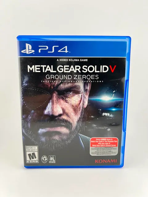 Metal Gear Solid V: Ground Zeroes Playstation 4 PS4
