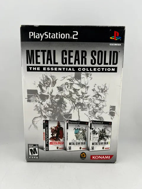 Metal Gear Solid Essential Collection Playstation 2 PS2