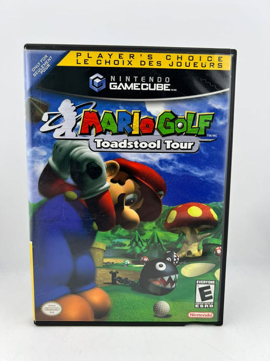 Mario Golf Toadstool Tour Player's Choice Nintendo Gamecube NGC