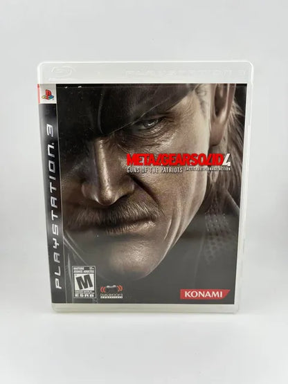 Metal Gear Solid 4 Guns of the Patriots Playstation 3 PS3