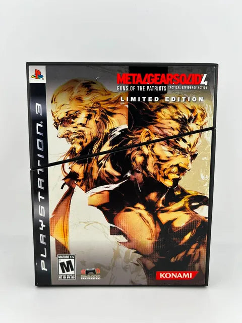 Metal Gear Solid 4 Guns of the Patriots Limited Edition Playstation 3 PS3