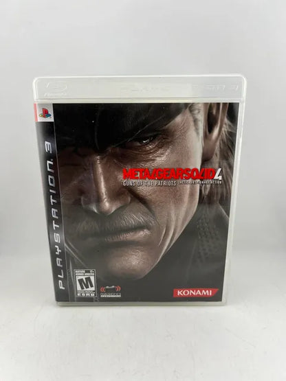 Metal Gear Solid 4 Guns of the Patriots Playstation 3 PS3