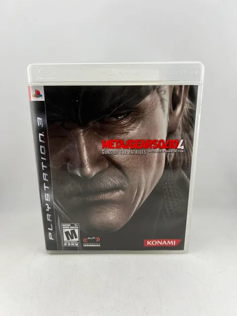 Metal Gear Solid 4 Guns of the Patriots Playstation 3 PS3