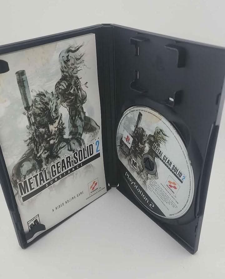 Metal Gear Solid 2 Substance Playstation 2 PS2 Konami