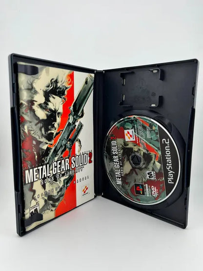 Metal Gear Solid 2 Sons Of Liberty Playstation 2 Ps2