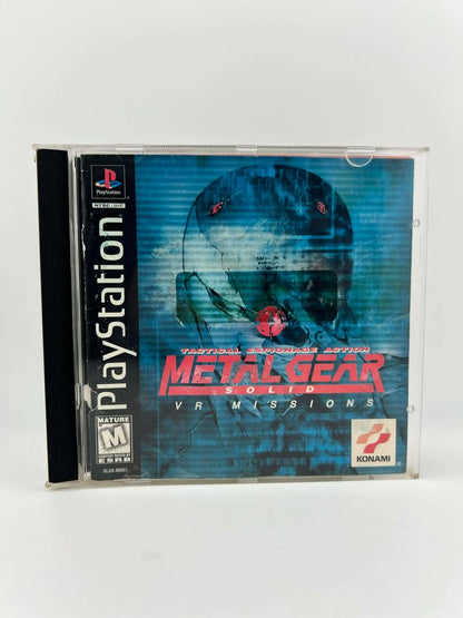 Metal Gear Solid VR Missions Playstation PS1