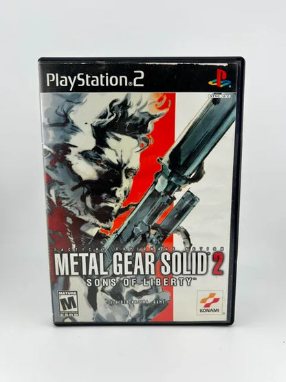 Metal Gear Solid 2 Sons Of Liberty Playstation 2 Ps2