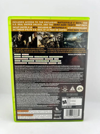 Medal of Honor Warfighter Limited Edition Xbox 360 X360