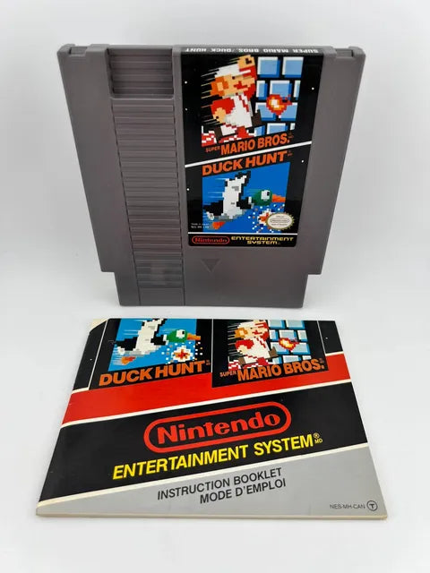 Super Mario Brothers/Duck Hunt Version Can Nintendo Nes