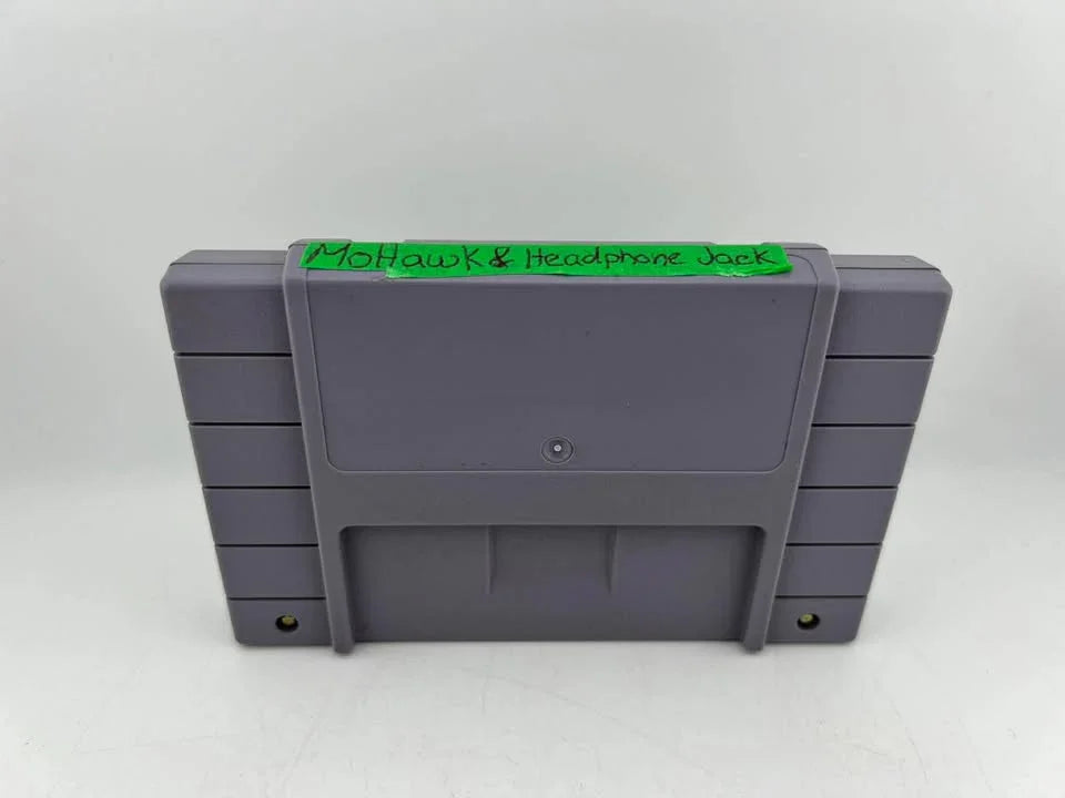 Mohawk And Headphone Jack Super Nintendo Snes