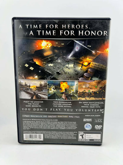 Medal of Honor European Assault Playstation 2 PS2