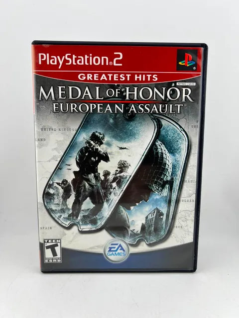Medal of Honor European Assault Greatest Hits Playstation 2 PS2
