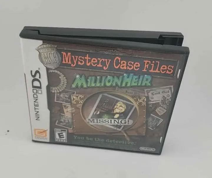 Mystery Case Files Millionheir Nintendo Ds nintendo